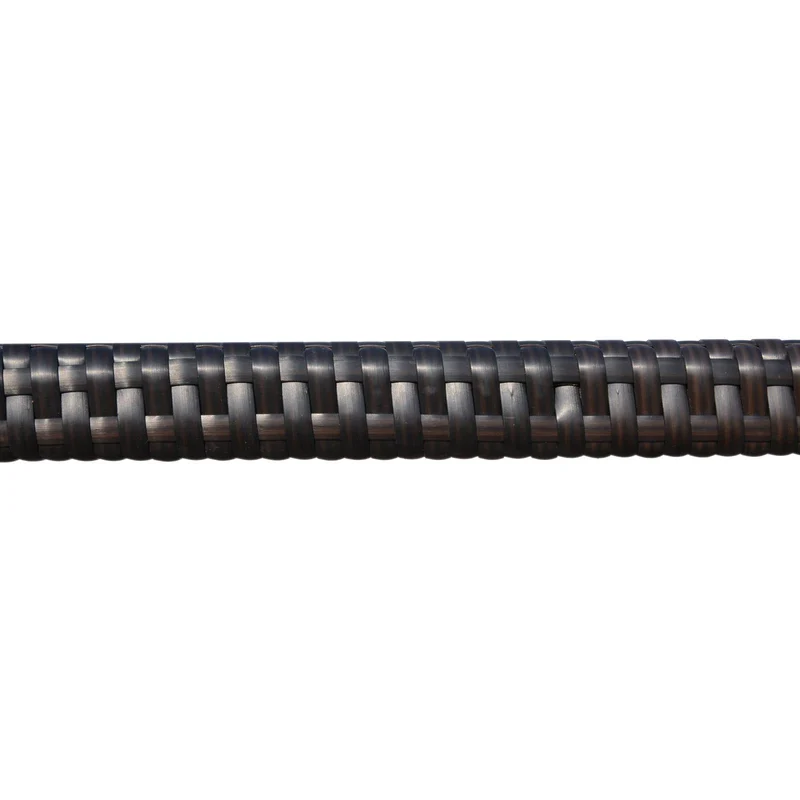 Tavolino da Giardino in Rattan Sintetico con Ripiano Inferiore Marrone 150x85x74 cm