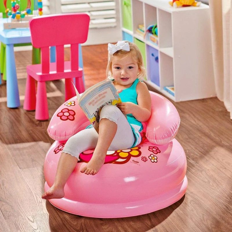 Sedia Poltrona Poltroncina Gonfiabile 66x42 cm Baby Hello Kitty Intex