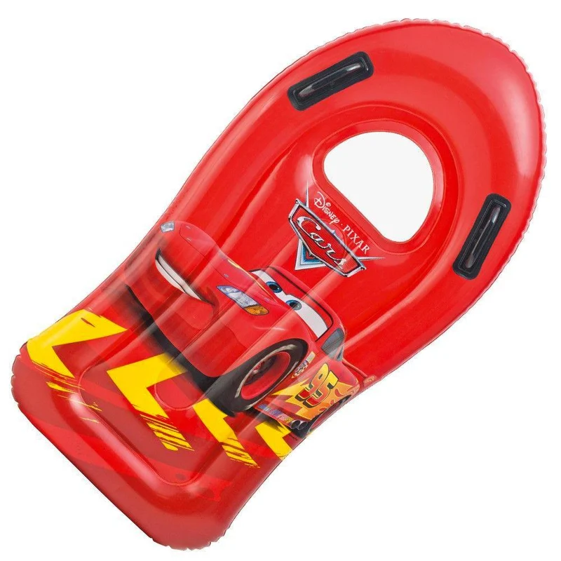 Tavola Surf Gonfiabile da Mare Spiaggia Cars 108x57 cm 58161Np Intex