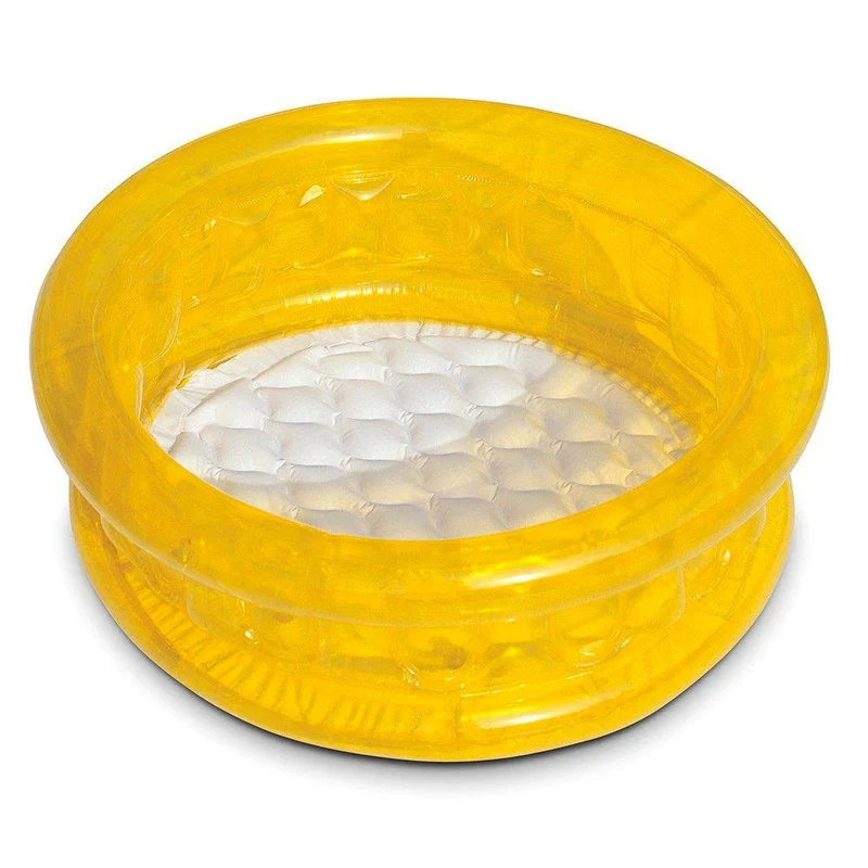Piscina Gonfiabile per Bambini Tonda Rotonda Baby 64x25H Giallo 51112/G Bestway