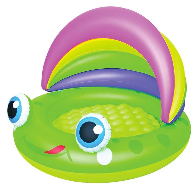Piscina Gonfiabile Rana per Bambini 109x104x76 cm in Vinile Bestway 52188