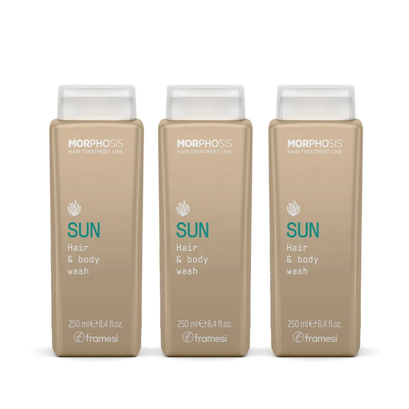 TRIO SET MORPHOSIS SUN HAIR & BODY WASH