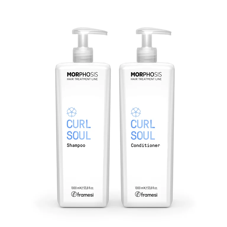 KIT MORPHOSIS CURL SOUL SHAMPOO & CONDITIONER 1000 ML