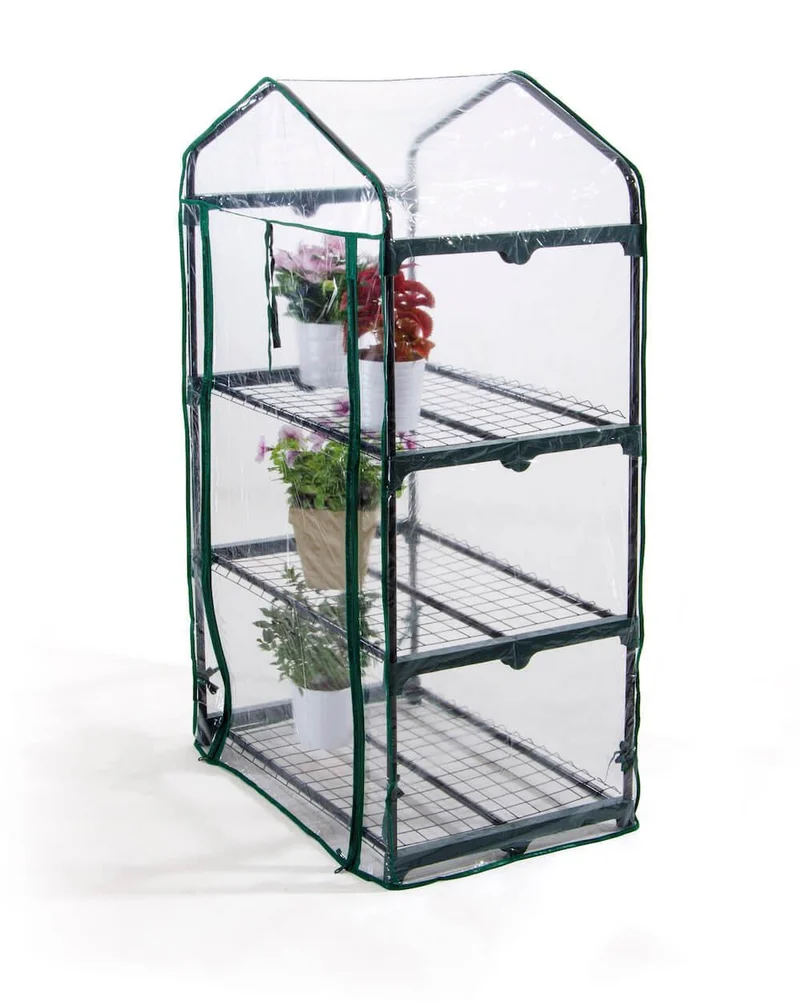 Serra da Giardino in Metallo e PVC 3 Ripiani Bertozzi